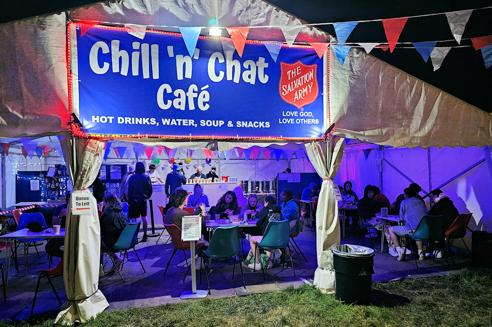At the Reading Festival