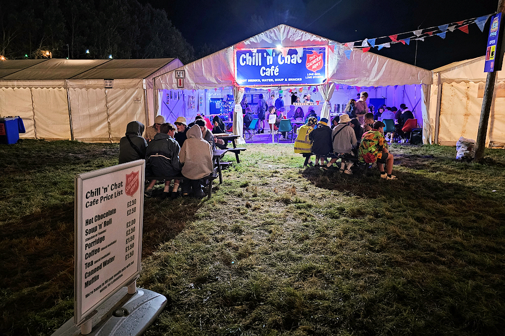 At the Reading Festival