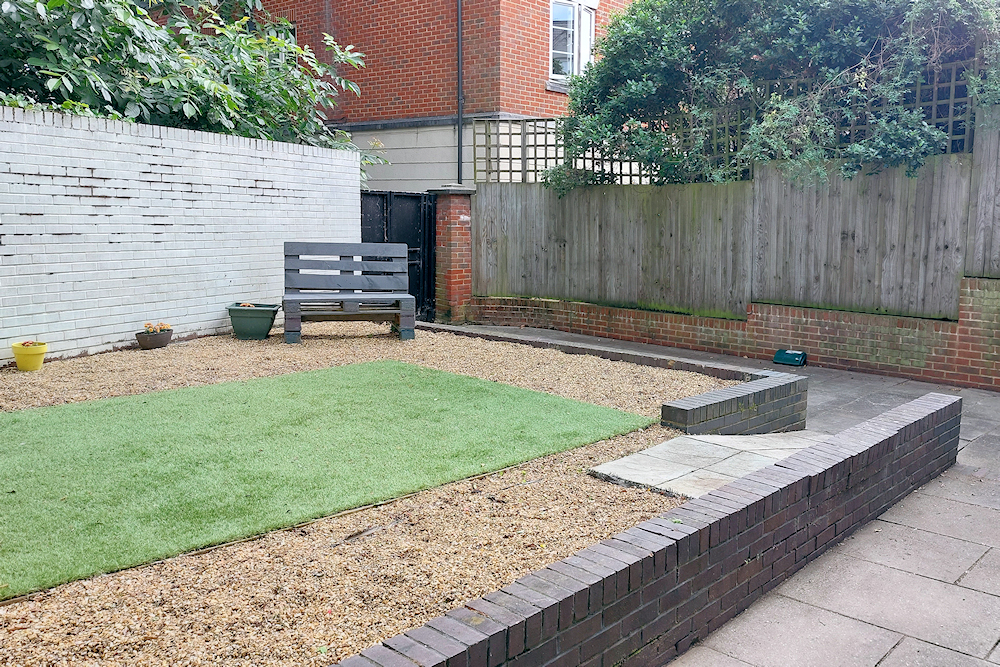Garden refurbished
